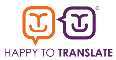 Happy to translate logo.